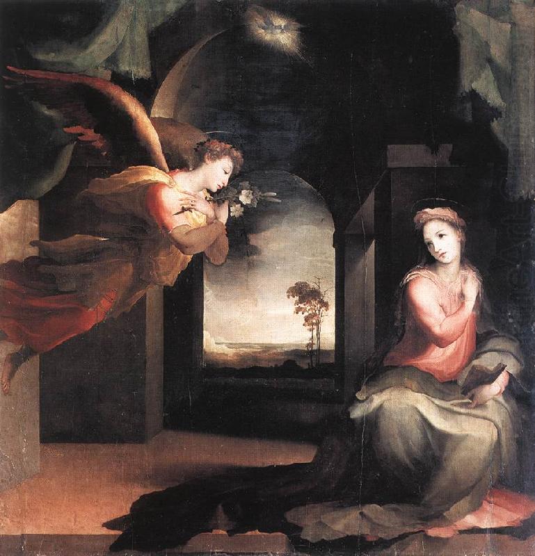 BECCAFUMI, Domenico The Annunciation  jhn china oil painting image
